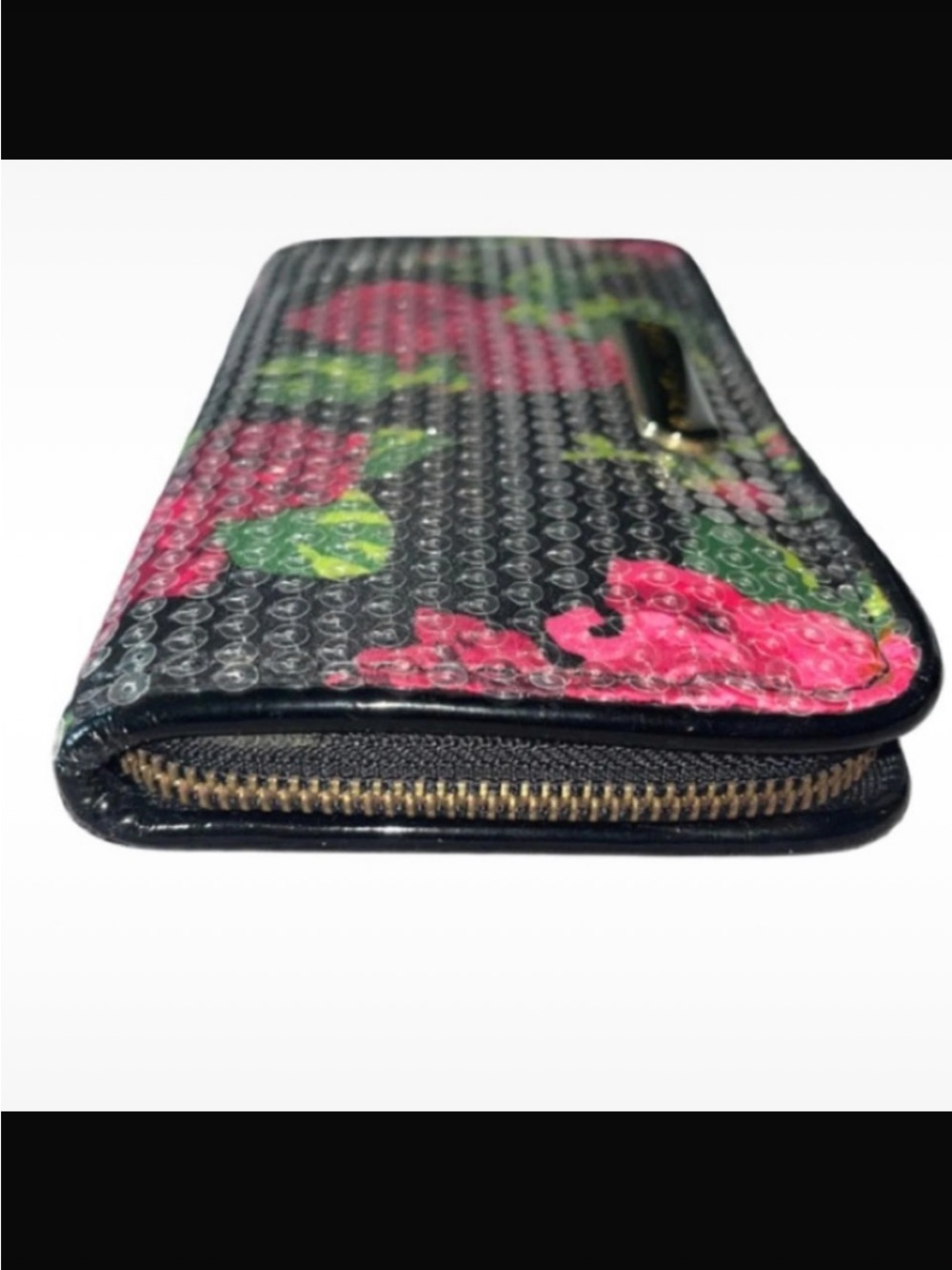 Betsey Johnson "Dotty Rose"
Sequin Wallet
